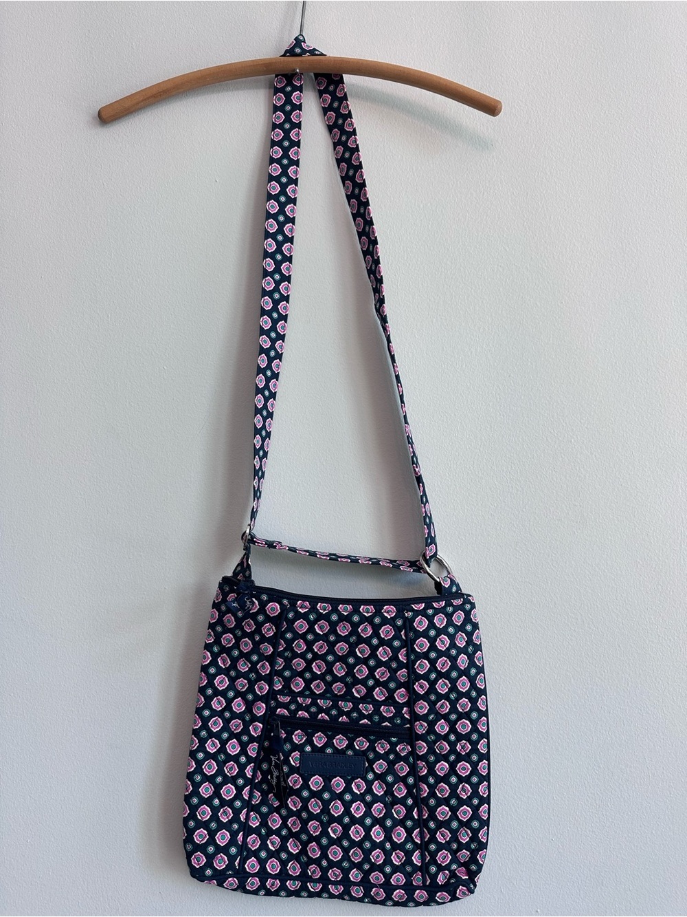 Vera Bradley Hipster Crossbody Bag in Petal Paisley
